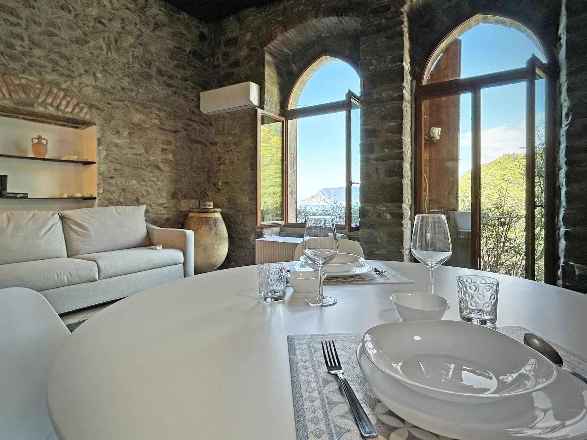 Pietra Azzurra, Newly Renovated Apartment Corniglia Exterior photo